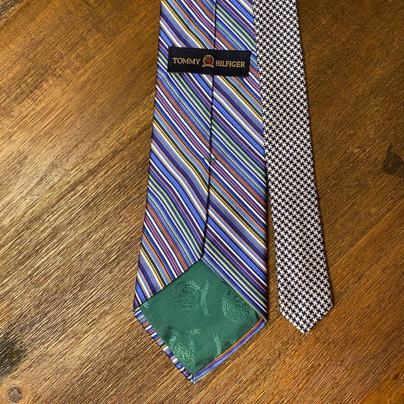 Tommy Hilfiger Tie - Multicolor Stripes - Picture 5 of 5